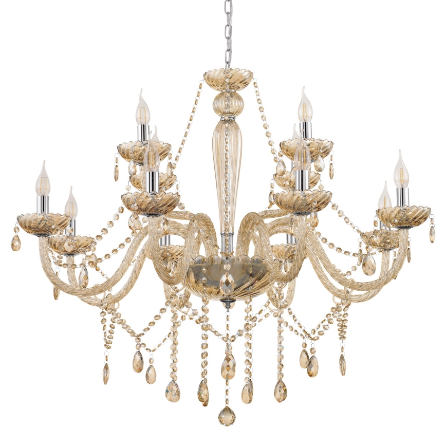 Eglo 39094 - Lampadario BASILANO 12xE14/40W/230V