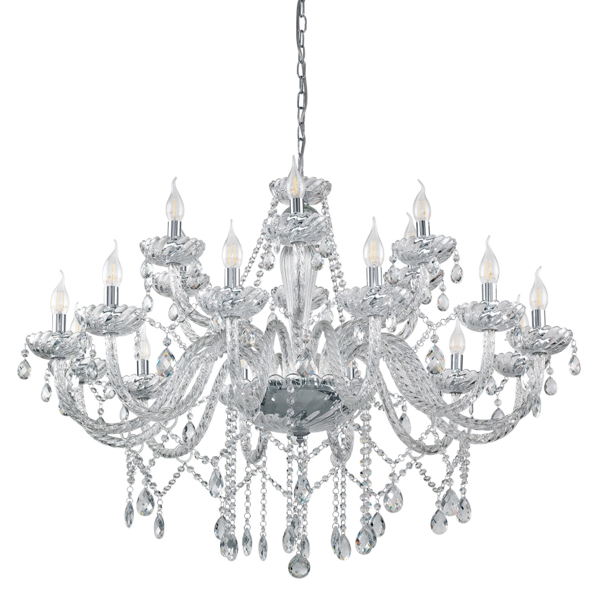 Eglo 39103 - Lustre BASILANO 1 18xE14/40W/230V