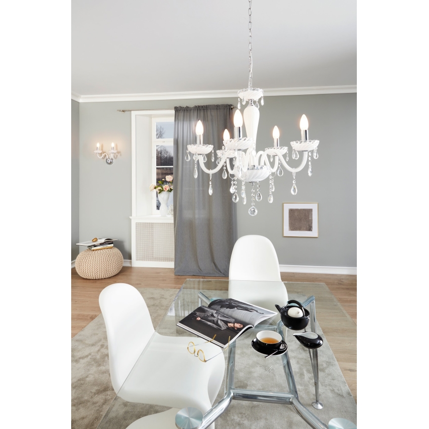 Eglo 39113- Lustre CARPENTO 5xE14/40W/230V