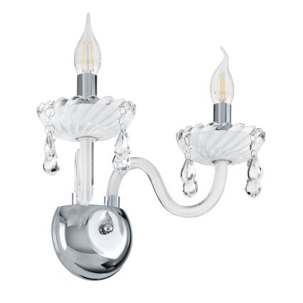 Eglo 39116 - Applique CARPENTO 2xE14/40W/230V