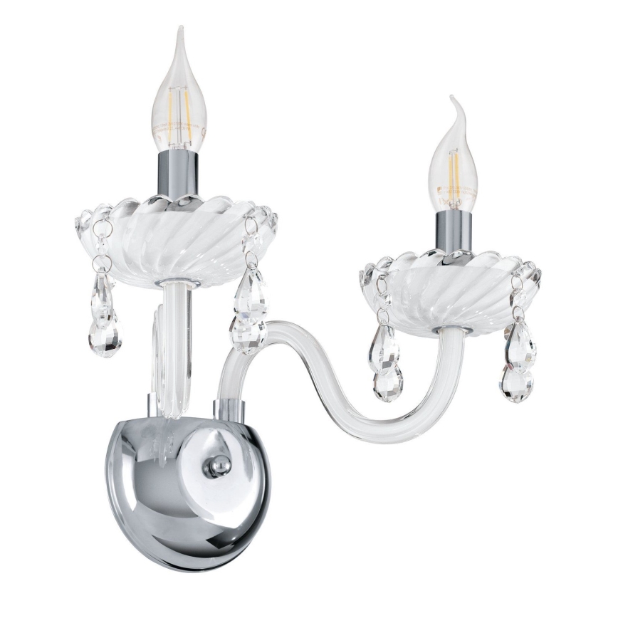 Eglo 39116 - Applique CARPENTO 2xE14/40W/230V