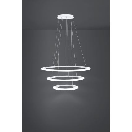 Eglo - Dimmbare LED-Hängeleuchte an Kabel LED/45W/230V + LED/33W + LED/19,5W