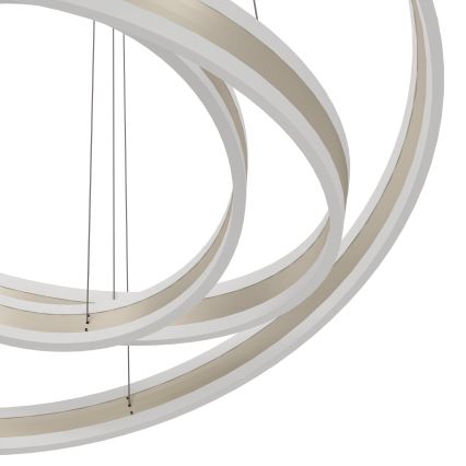 Eglo - Lampadario a sospensione con filo LED dimmerabile LED/78W/230V + LED/70W + LED/34W