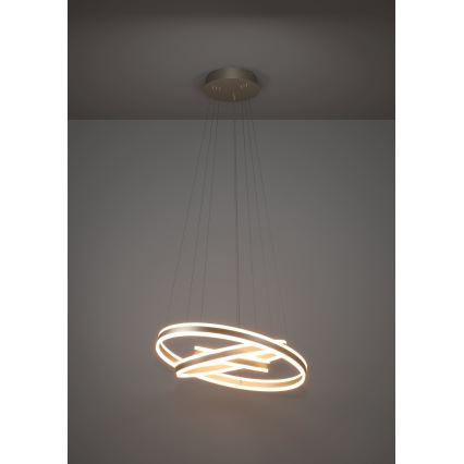 Eglo - Lampadario a sospensione con filo LED dimmerabile LED/78W/230V + LED/70W + LED/34W