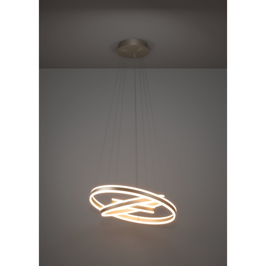 Eglo - Lampadario a sospensione con filo LED dimmerabile LED/78W/230V + LED/70W + LED/34W