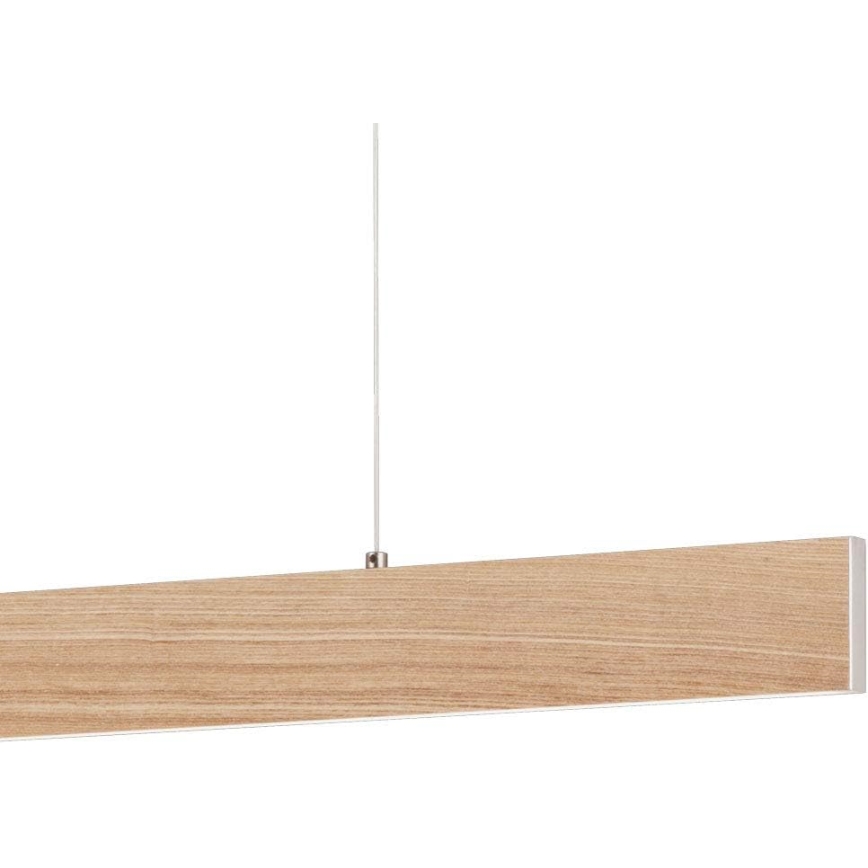 Eglo Stars of Light 39344 - Lampadario LED a cavo CLIMENE LED/17W/230V + LED/4,2W rovere