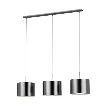 Eglo 39353 - Lampada a sospensione su cavo SAGANTO 3xE27/60W/230V
