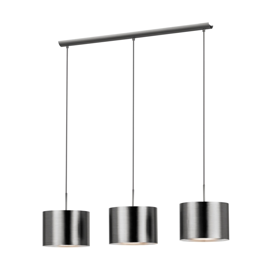 Eglo 39353 - Suspension sur câble SAGANTO 3xE27/60W/230V