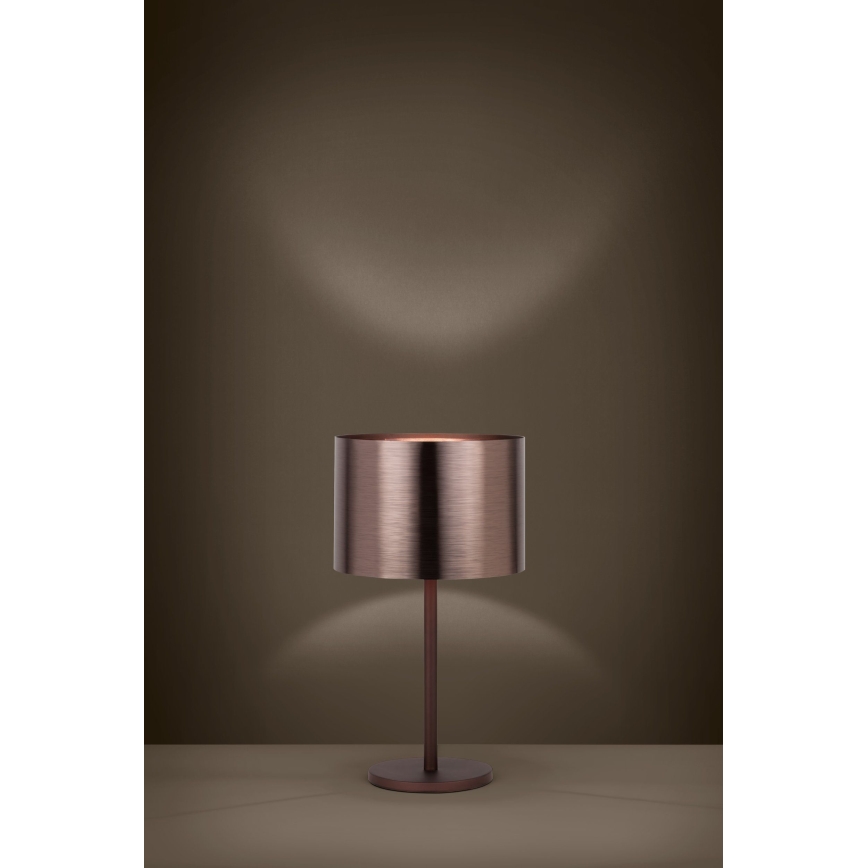 Eglo - Lampada da tavolo 1xE27/60W/230V rame