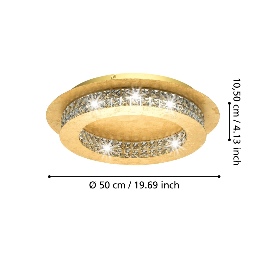Eglo - Plafoniera LED dimmerabile LED/31,5W/230V