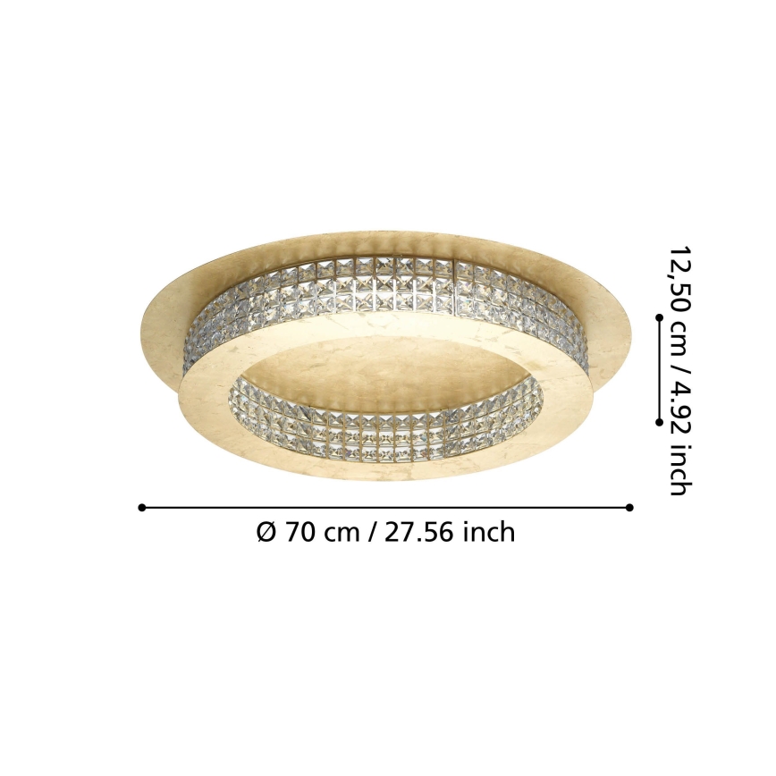 Eglo - Plafoniera LED dimmerabile LED/44W/230V