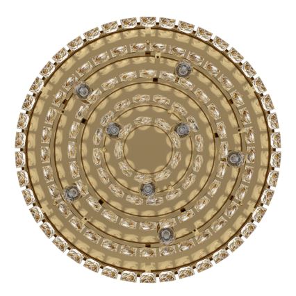 Eglo - Deckenleuchte 8xE14/40W/230V gold