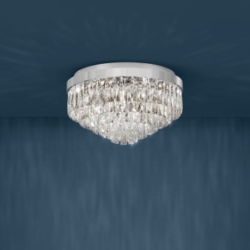 Eglo 39489 - Kristalldeckenleuchte VALPARAISO 8xE14/40W/230V