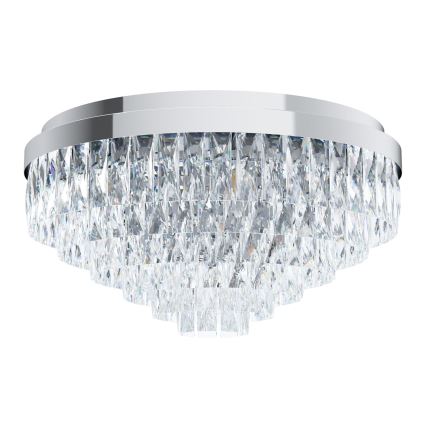 Eglo - Plafoniera  11xE14/40W/230V cromo luminoso