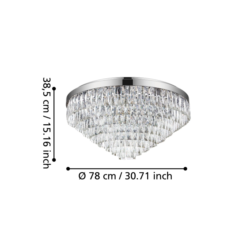Eglo - Plafoniera 16xE14/40W/230V