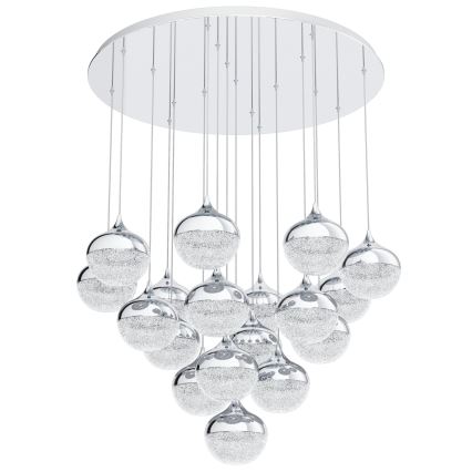 Eglo - LED dimmbarer Kronleuchter an Schnur 18xLED/3,1W/230V