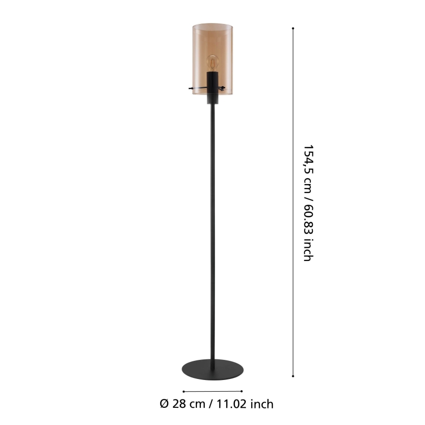 Eglo 39542 - Lampadaire POLVERARA 1xE27/40W/230V