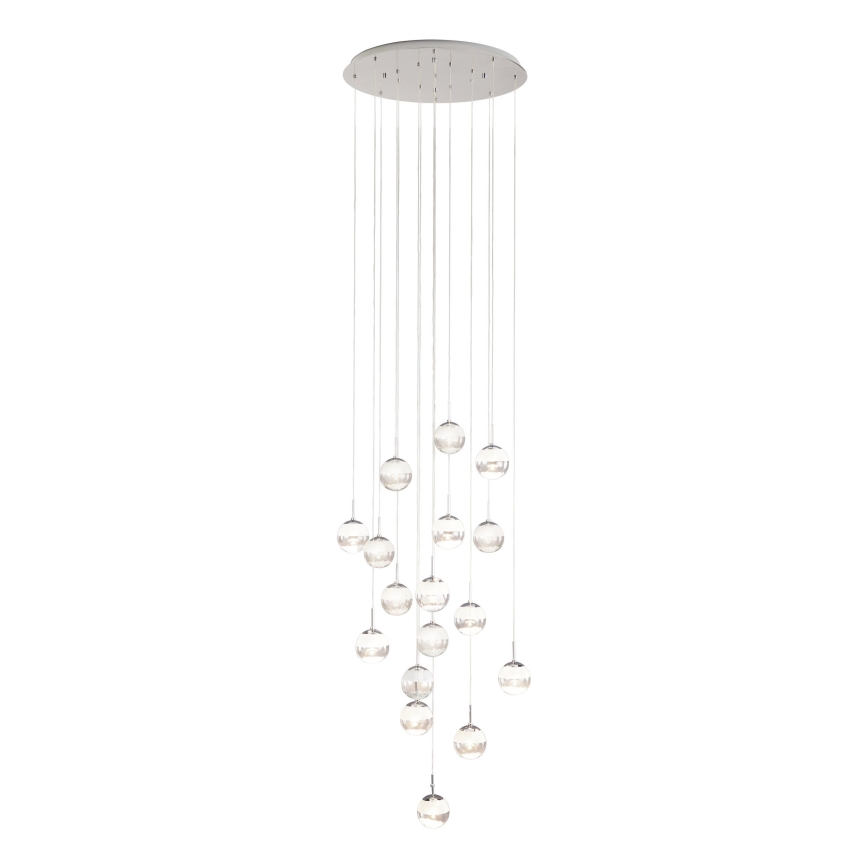 Eglo 39547 - Suspension filaire LED à intensité variable 17xLED/5W/230V