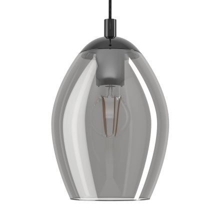 Eglo - Hängeleuchte 1xE27/60W/230V rauchig