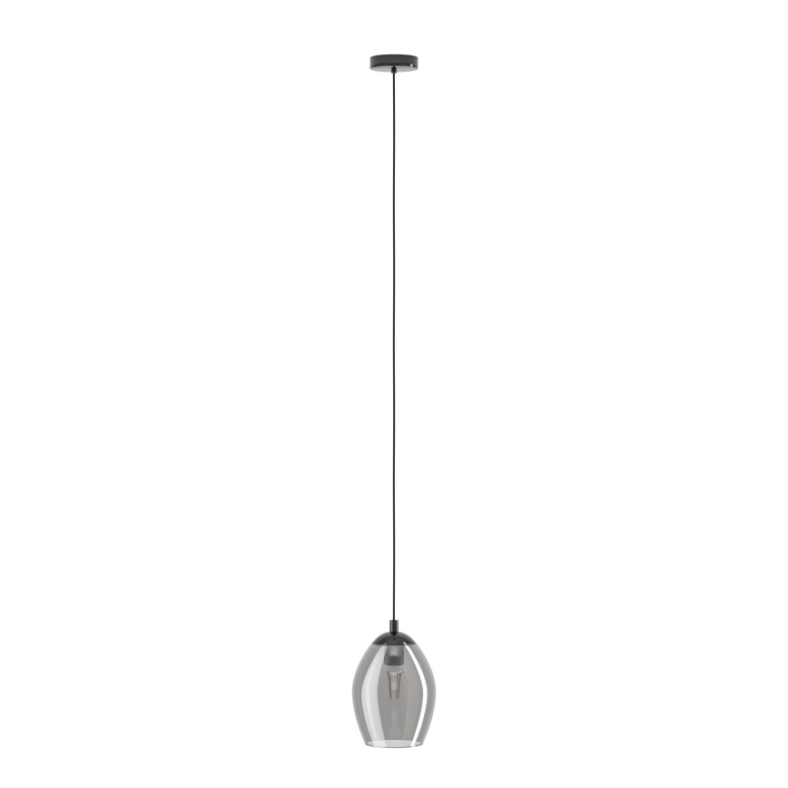 Eglo - Hängeleuchte 1xE27/60W/230V rauchig