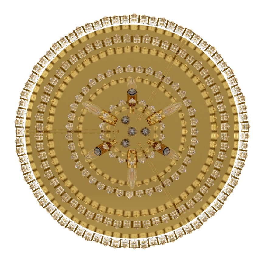 Eglo - Plafoniera 10xE14/25W/230V d. 78 cm