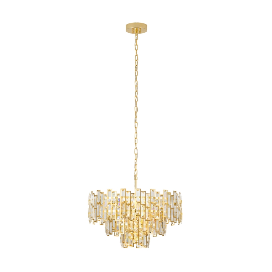 Eglo - Kronleuchter an Kette 10xE14/25W/230V T. 63 cm
