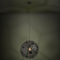 Eglo 39619 - Suspension filaire 1xE27/60W/230V d. 50 cm noir