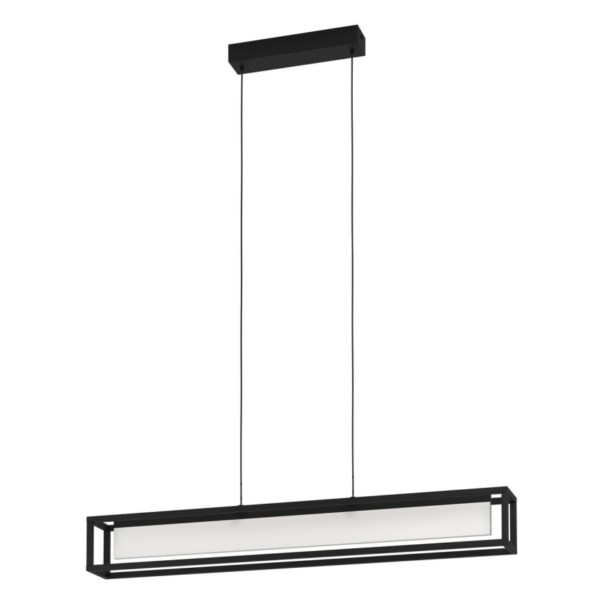 Eglo 39629 - dimmbare LED-Pendelleuchte GUALAJO mit Kabelaufhängung LED/27W/230V, schwarz