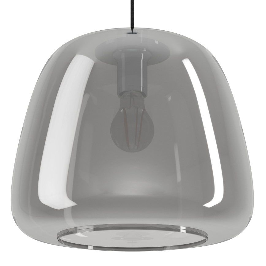 Eglo - Suspension filaire 1xE27/40W/230V d. 35 cm fumé