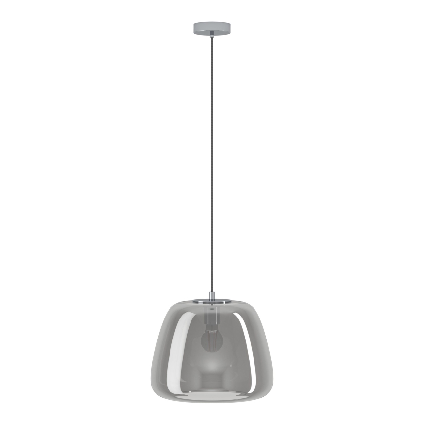 Eglo - Suspension filaire 1xE27/40W/230V d. 35 cm fumé