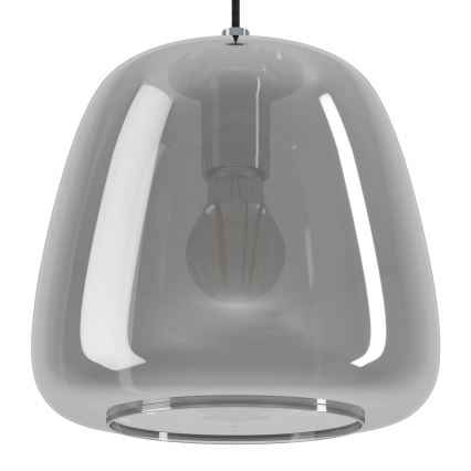 Eglo - Hängeleuchte 5xE27/40W/230V rauchig