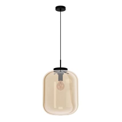 Eglo - Kronleuchter an Schnur BULCIAGO 1xE27/40W/230V d. 35 cm beige