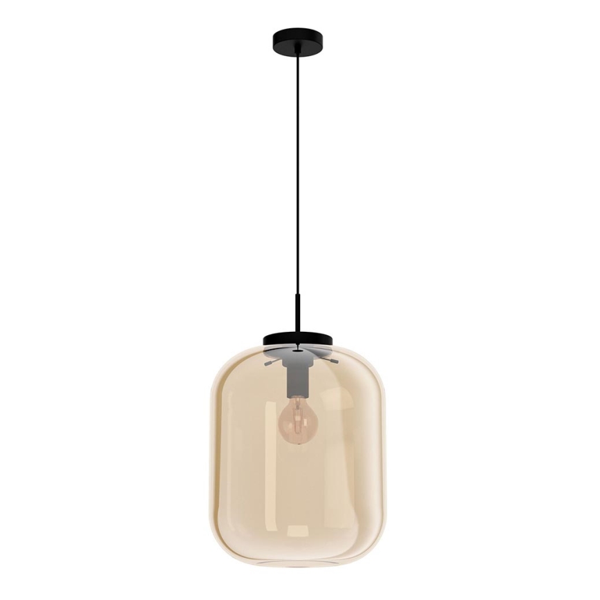 Eglo 39672 - Suspension filaire 1xE27/40W/230V d. 35 cm beige