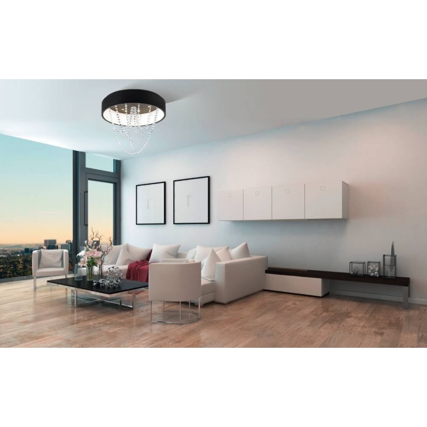 Eglo - Plafoniera LED dimmerabile LED/34W/230V + 6xLED/5,4W + telecomando