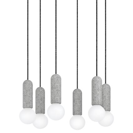 Eglo - Lampadario a sospensione con filo 6xE27/40W/230V ragno