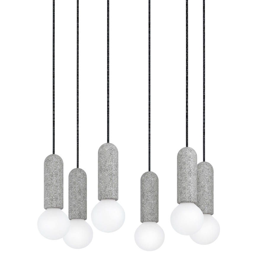 Eglo - Lampadario a sospensione con filo 6xE27/40W/230V ragno