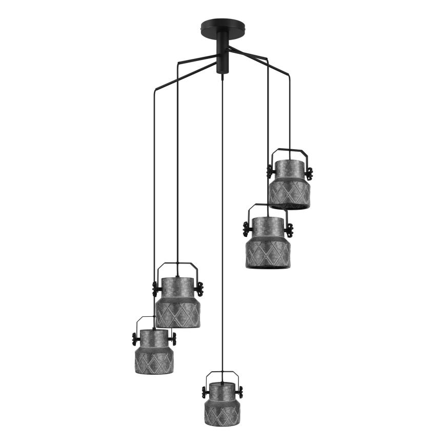 Eglo - Lampadario a soffitto 5xE27/40W/230V