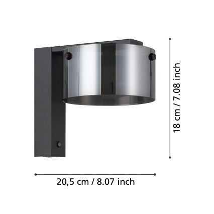 Eglo - Applique murale dimmable à LED/7,2W/230V