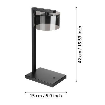 Eglo - Dimmbare LED-Tischlampe LED/7,2W/230V