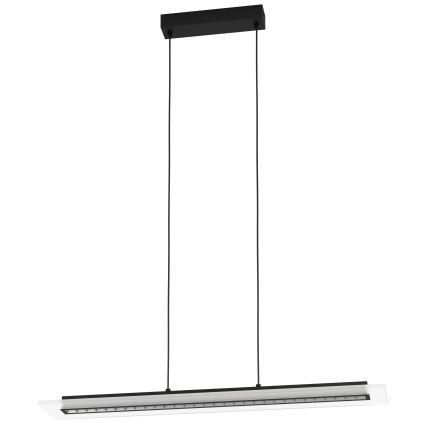 Eglo - Lampadario a sospensione con filo LED dimmerabile LED/57,5W/230V 3000K nero + telecomando