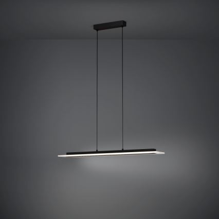 Eglo - Lampadario a sospensione con filo LED dimmerabile LED/57,5W/230V 3000K nero + telecomando