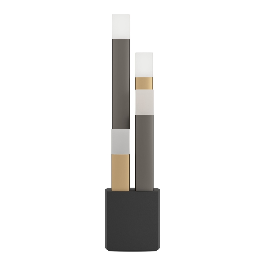 Eglo - Lampada da tavolo LED dimmerabile 4xLED/3,7W/230V 3000K antracite/oro