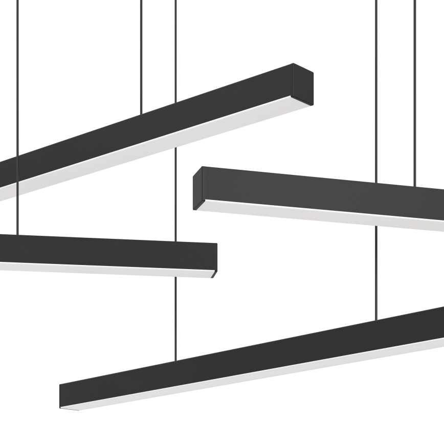 Eglo - Suspension filaire à intensité variable 6xLED/8,4W/230V 3000K noir