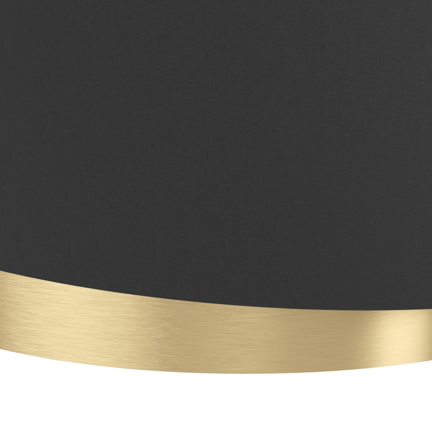 Eglo 39926 - Hängeleuchte MANDERLINE 1xE27/40W/230V schwarz/golden
