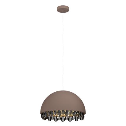 Eglo - Hängeleuchte 1xE27/40W/230V braun
