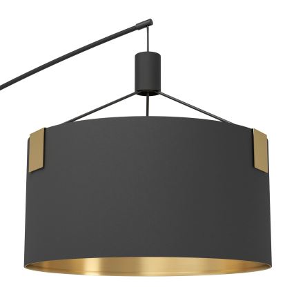 Eglo - Lampada con piedistallo 3xE27/40W/230V nero/oro