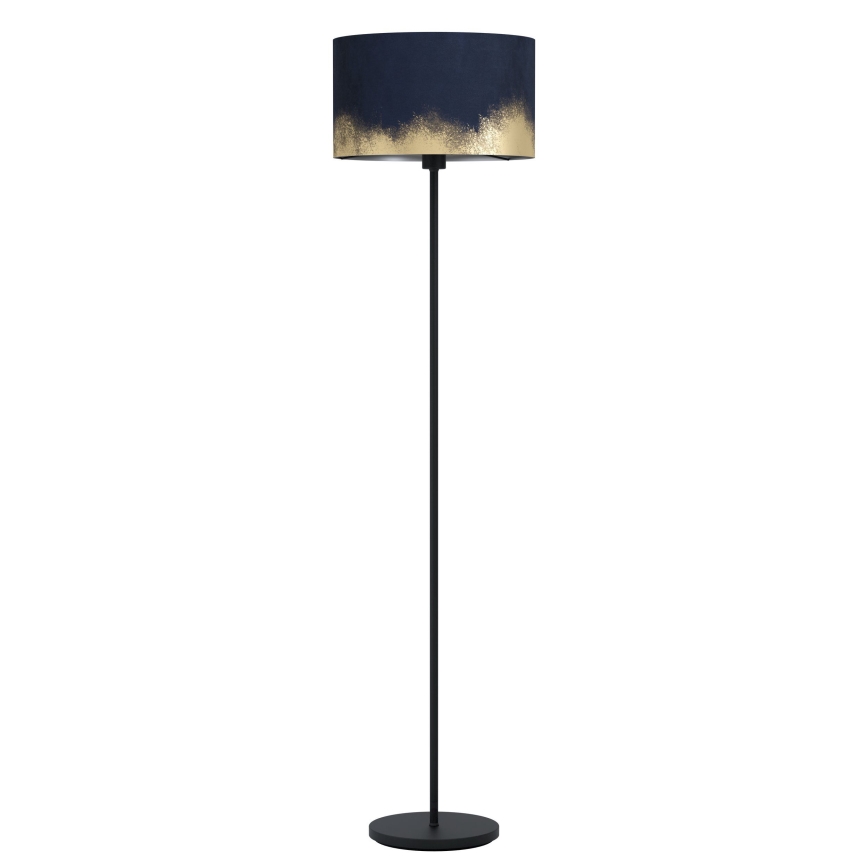 Eglo - Lampadaire 1xE27/40W/230V bleu/doré