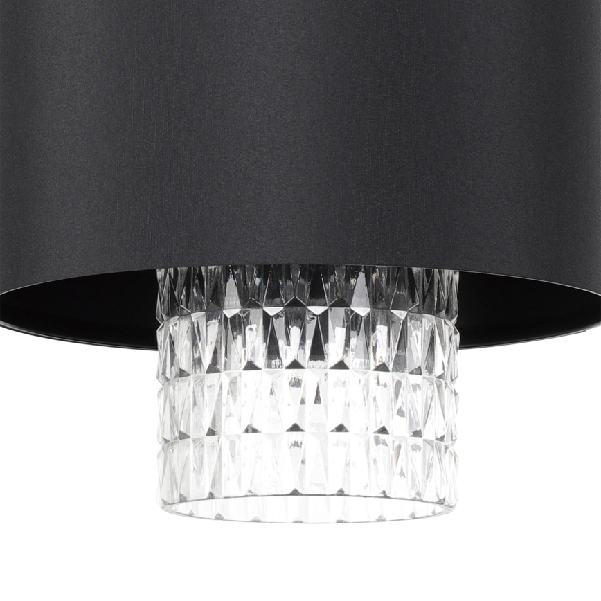 Eglo - Lampadario a sospensione con filo 1xE27/40W/230V nero