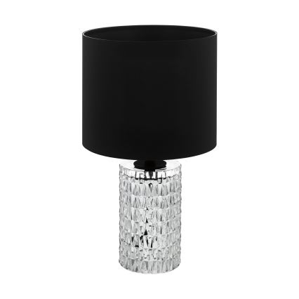 Eglo - Lampada da tavolo 1xE27/40W/230V nero