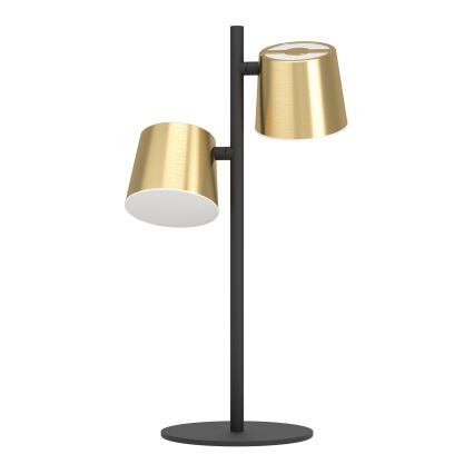 Eglo - Lampada da tavolo LED 2xGU10/4,6W/230V 3000K oro
